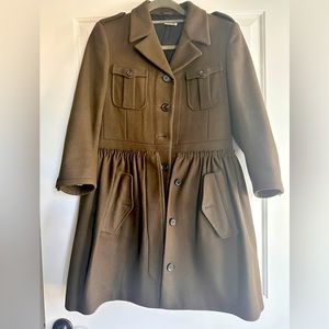 Miu Miu lined wool coat